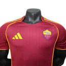 Camisa Roma I 25/26 - Jogador Adidas Masculina - Vermelha