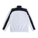 Jaqueta Corta-Vento Santos Treino 26/27 - Umbro - Branca e preta com detalhes em bege