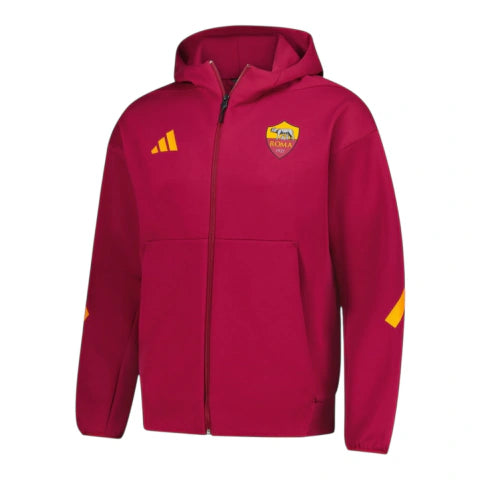 Jaqueta Corta-Vento Roma 25/26 - Masculina Adidas - Vermelha