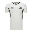 Camisa Santos Treino 26/27 - Torcedor Umbro Masculina - Bege com detalhes em preto