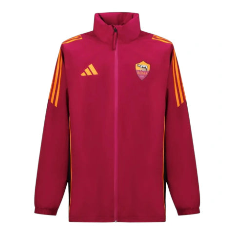 Jaqueta Corta-Vento Roma 25/26 - Masculina Adidas - Vermelha