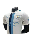 Camisa Manchester City III 26/27 - Jogador Puma Masculina - Branca com detalhes em azul