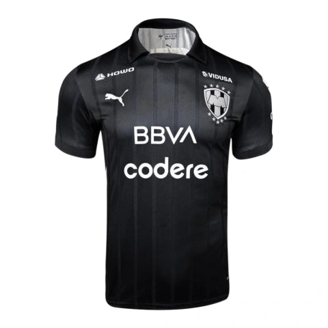 Camisa Monterrey III 25/26 - Torcedor Puma Masculina - Preta