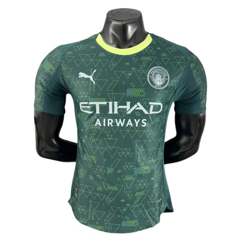 Camisa Manchester City IV 25/26 - Jogador Puma Masculina - Verde