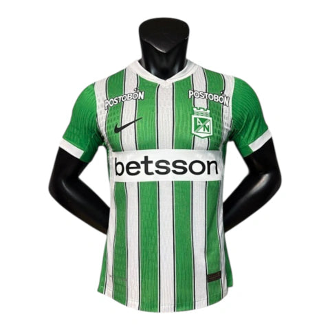 Camisa Atlético Nacional I 26/27 - Jogador Nike Masculina - Verde e branca