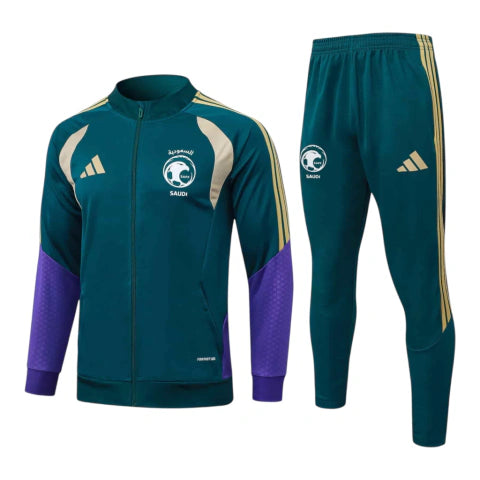 Conjunto Seleção Arábia Saudita Treino 26/27 - Masculino Adidas - Verde