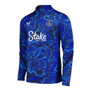 Camisa Everton Pré-jogo 25/26 manga longa - Torcedor Castore Masculina - Azul