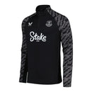 Camisa Everton 25/26 manga longa - Torcedor Castore Masculina - Preta e cinza