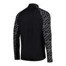 Camisa Everton 25/26 manga longa - Torcedor Castore Masculina - Preta e cinza
