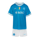 Kit Infantil Napoli I 25/26 - EA7 - Azul e branco