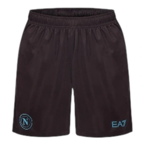 Short Napoli III 25/26 - Masculino EA7 - Preto