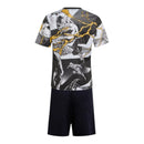 Kit Infantil Real Madrid Marvel Avengers 25/26 - Adidas - Branco