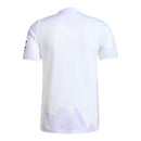 Camisa Manchester United II 25/26 - Torcedor Adidas Masculina - Branca com detalhes em roxo