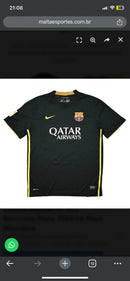 Camisa Retrô Barcelona III 2013/14 - Masculina Nike - Preta