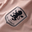 Camisa Aston Villa Treino 25/26 manga longa - Torcedor Adidas Masculina - Rosa