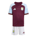 Kit Infantil Aston Villa I 25/26 - Adidas - Vinho