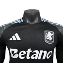 Camisa Aston Villa II 25/26 - Jogador Adidas Masculina - Preta e cinza