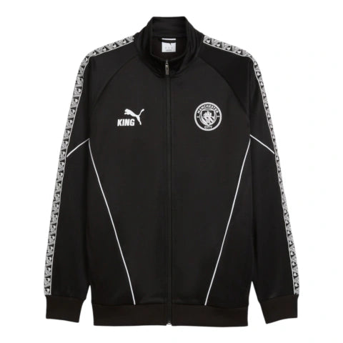Jaqueta Corta-Vento Manchester City II 25/26 - Masculina Puma - Preta