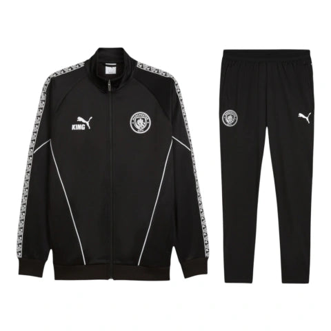 Conjunto Manchester City 25/26 - Masculino Puma - Preto
