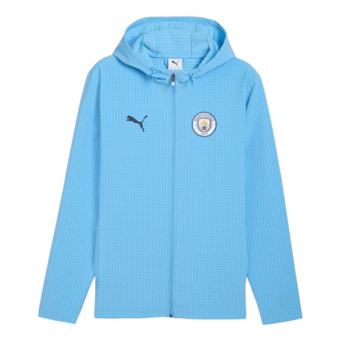 Jaqueta Corta-Vento Manchester City 25/26 - Masculina Puma - Azul