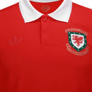Camisa Seleção País de Gales Edição Comemorativa 150 Anos manga longa - Torcedor Adidas Masculina - Vermelha