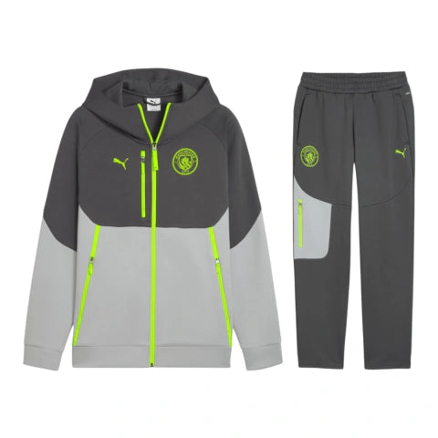 Conjunto Manchester City 25/26 - Masculino Puma - Cinza