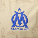 Camisa Olympique Marseille IV 25/26 - Torcedor Puma Masculina - Bege e azul