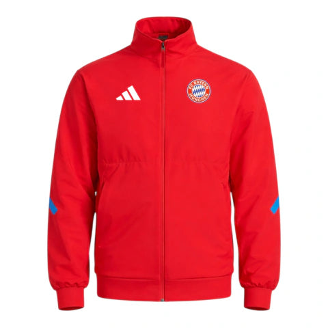 Jaqueta Corta-Vento Bayern de Munique 26/27 - Masculina Adidas - Vermelha