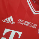 Camisa Retrô Bayern de Munique I 2013/2014 manga longa - Masculina Adidas - Vermelha