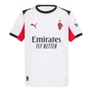 Camisa AC Milan II 25/26 - Torcedor Puma Masculina - Branca com detalhes em vermelho e preto