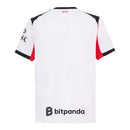 Camisa AC Milan II 25/26 - Torcedor Puma Masculina - Branca com detalhes em vermelho e preto