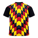 Camisa Seleção Alemanha Pré-jogo 26/27 - Torcedor Adidas Masculina - Preta com detalhes em vermelho e amarelo