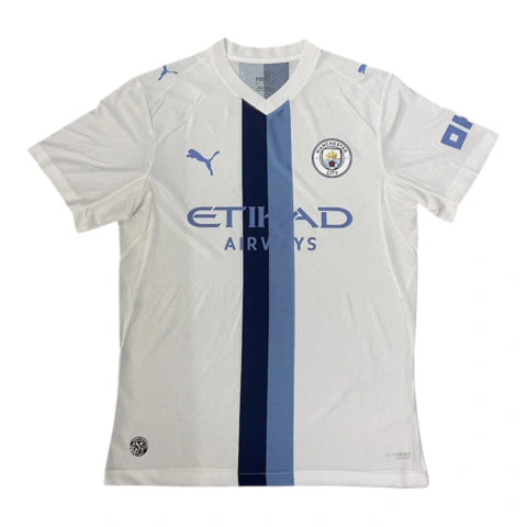 Camisa Manchester City III 26/27 - Torcedor Puma Masculina - Branca com detalhes em azul