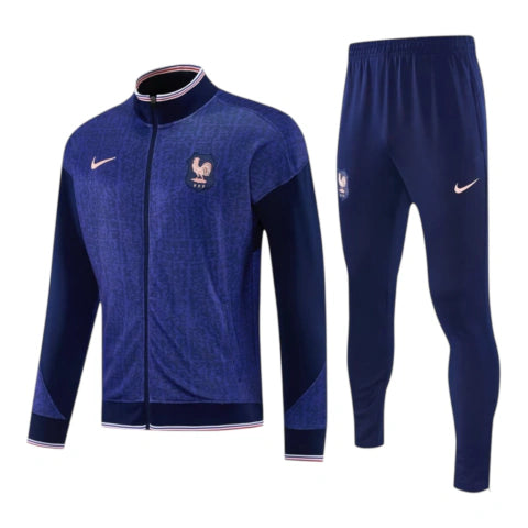 Conjunto Seleção França Treino 26/27 - Masculino Nike - Azul