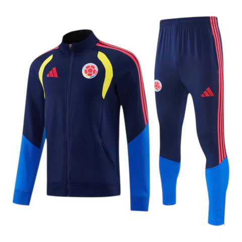 Conjunto Seleção Colômbia Treino 26/27 - Masculino Adidas - Azul