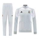 Conjunto Real Madrid Treino 25/26 - Masculino Adidas - Cinza