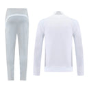 Conjunto Real Madrid Treino 25/26 - Masculino Adidas - Cinza e branco