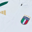 Conjunto Seleção Itália Treino 26/27 - Masculino Adidas - Branco e verde