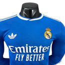 Camisa Real Madrid III 25/26 manga longa - Jogador Adidas Masculina - Azul