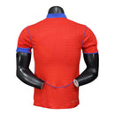 Camisa Paris Saint-Germain III 25/26 - Jogador Nike Masculina - Vermelha e azul
