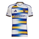 Camisa Boca Juniors III 26/27 - Torcedor Adidas Masculina - Branca com detalhes em azul e amarelo