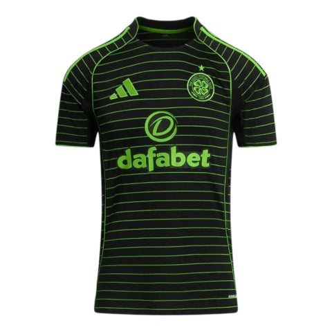 Camisa Celtic II 25/26 - Torcedor Adidas Masculina - Cinza com detalhes em verde