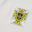 Jaqueta Corta-Vento Seleção Portugal Pré-jogo 25/26 - Masculina Puma - Branca e azul