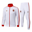 Conjunto Bayern de Munique Aniversário 125 Anos - Masculino Adidas - Branco e vermelho