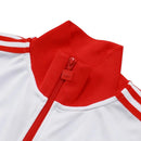 Jaqueta Corta-Vento Bayern de Munique Aniversário 125 Anos - Masculina Adidas - Branca e vermelha