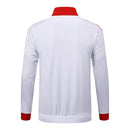 Jaqueta Corta-Vento Bayern de Munique Aniversário 125 Anos - Masculina Adidas - Branca e vermelha