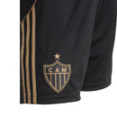 Short Atlético Mineiro III 25/26 - Masculino Adidas - Preto e marrom