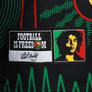 Camisa Seleção Jamaica II 26/27 - Torcedor Adidas Masculina - Preta com detalhes em vermelho e amarelo