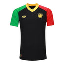 Camisa Seleção Jamaica Pré-jogo II 26/27 - Torcedor Adidas Masculina - Preta com detalhes em vermelho e amarelo
