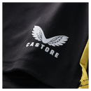 Short Everton III 25/26 - Castore - Preto com detalhes em azul e amarelo